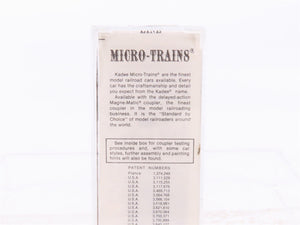 N Kadee Micro-Trains MTL 27100 MDW Minnesota Dakota & Western 50' Box Car #9091