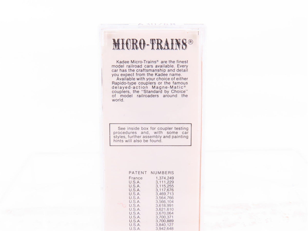 N Scale Kadee Micro-Trains MTL 27090 PFE Pacific Fruit Express Box Car #457524