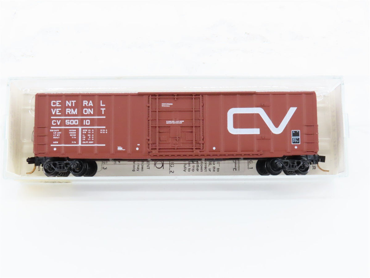 N Scale Kadee Micro-Trains MTL 27020 CV Central Vermont 50&#39; Box Car #50010