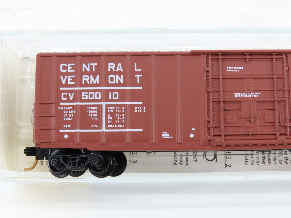 N Scale Kadee Micro-Trains MTL 27020 CV Central Vermont 50&#39; Box Car #50010