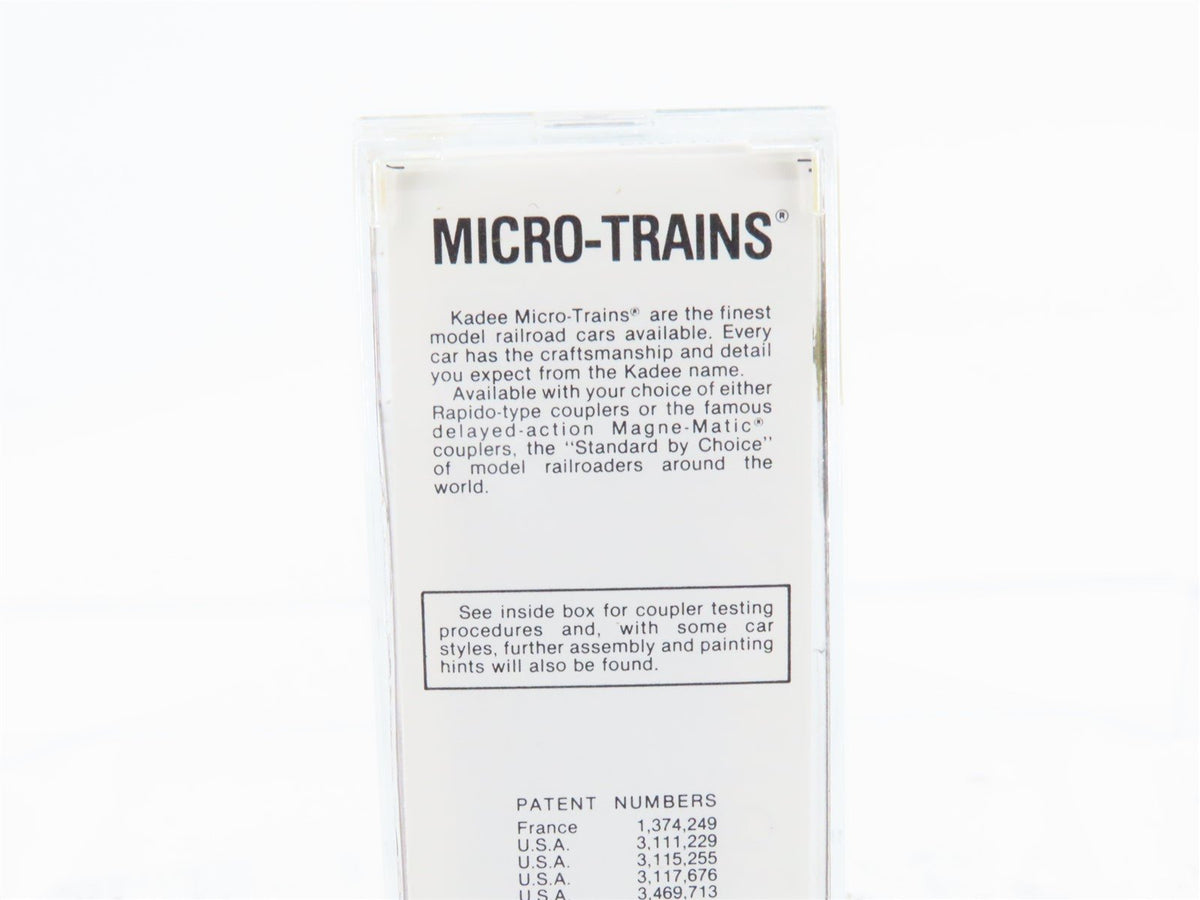 N Scale Kadee Micro-Trains MTL 27010 ATSF Santa Fe Railroad 50&#39; Box Car #151951