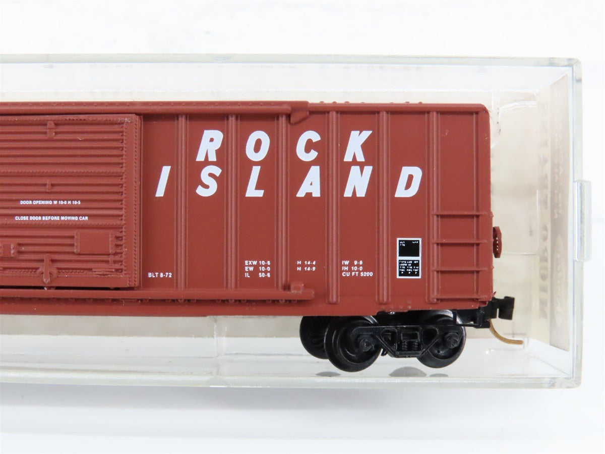 N Scale Kadee Micro-Trains MTL 25430 RI Rock Island Railroad 50&#39; Box Car #35222