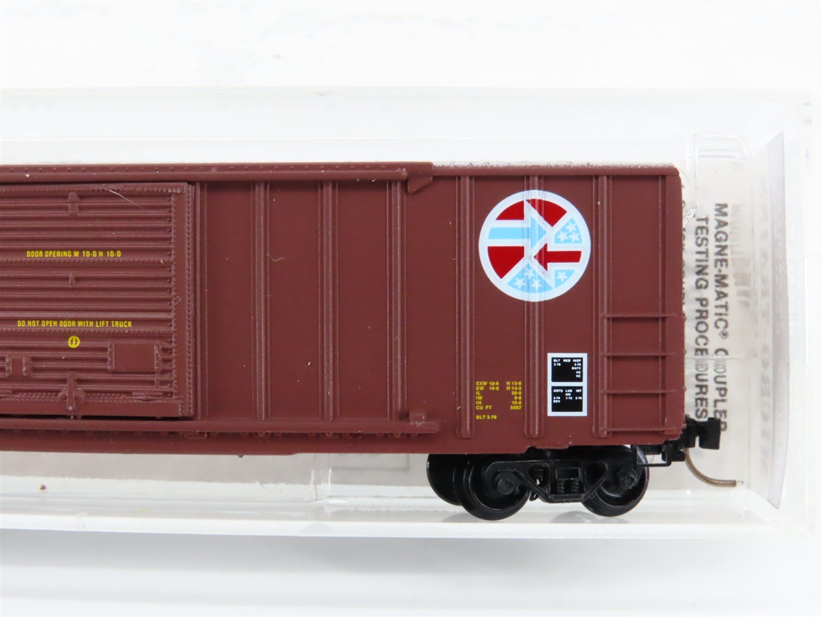 N Scale Kadee Micro-Trains MTL 25480 VC Virginia Central 50' Box Car #9017