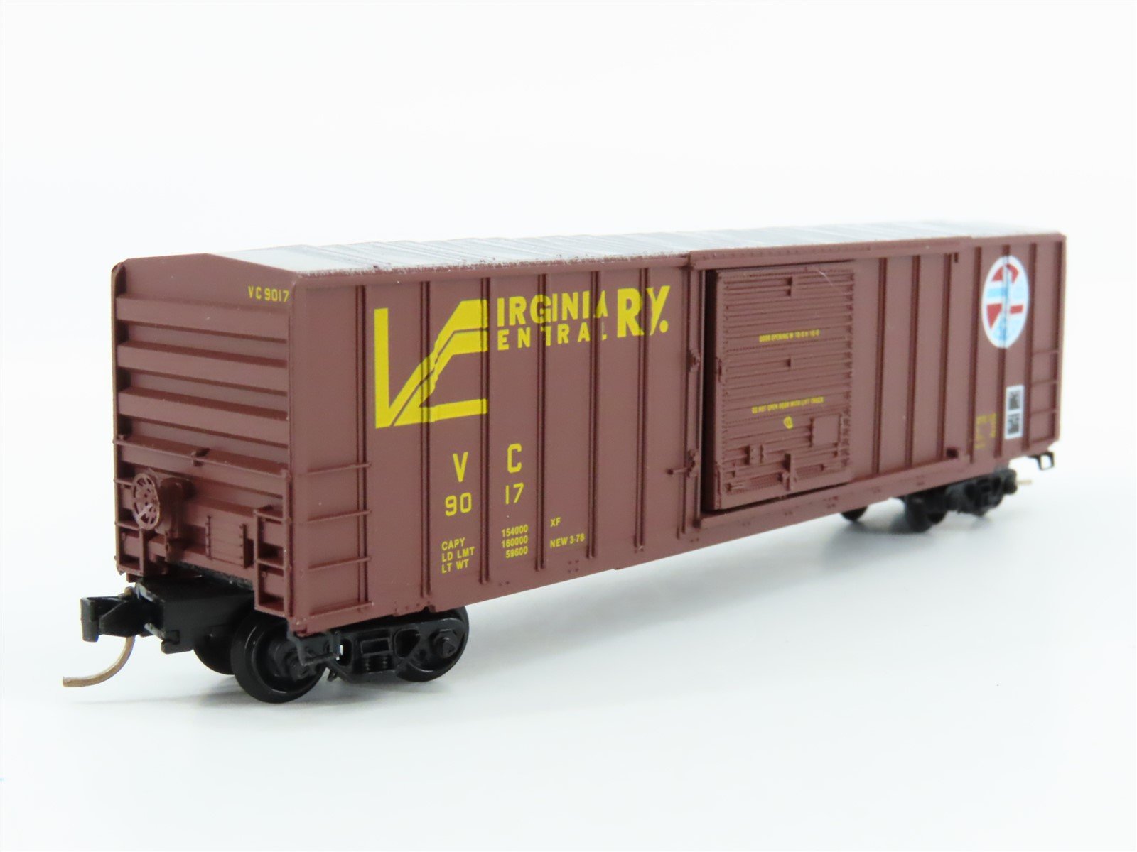 N Scale Kadee Micro-Trains MTL 25480 VC Virginia Central 50' Box Car #9017