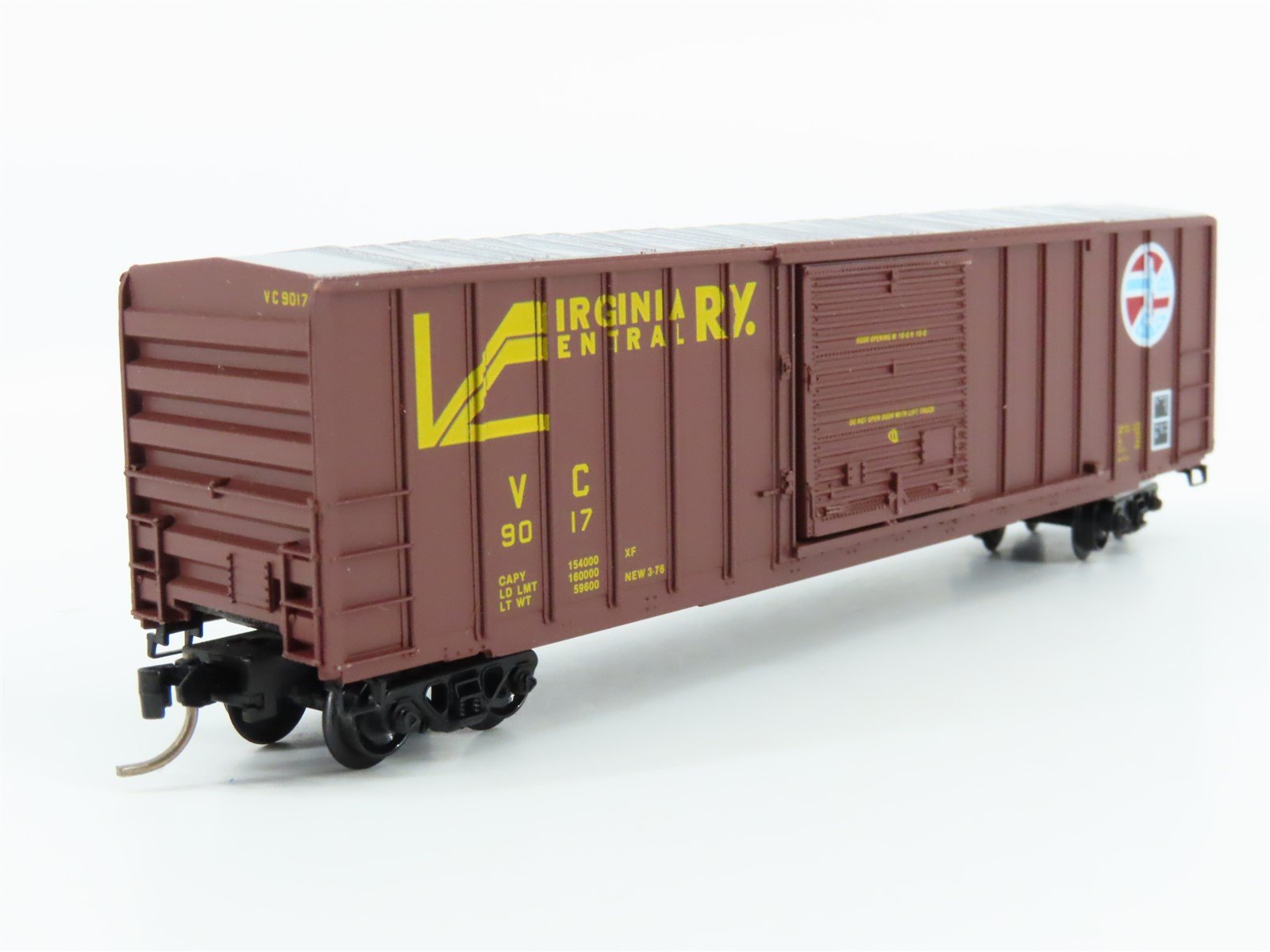 N Scale Kadee Micro-Trains MTL 25480 VC Virginia Central 50' Box Car #9017
