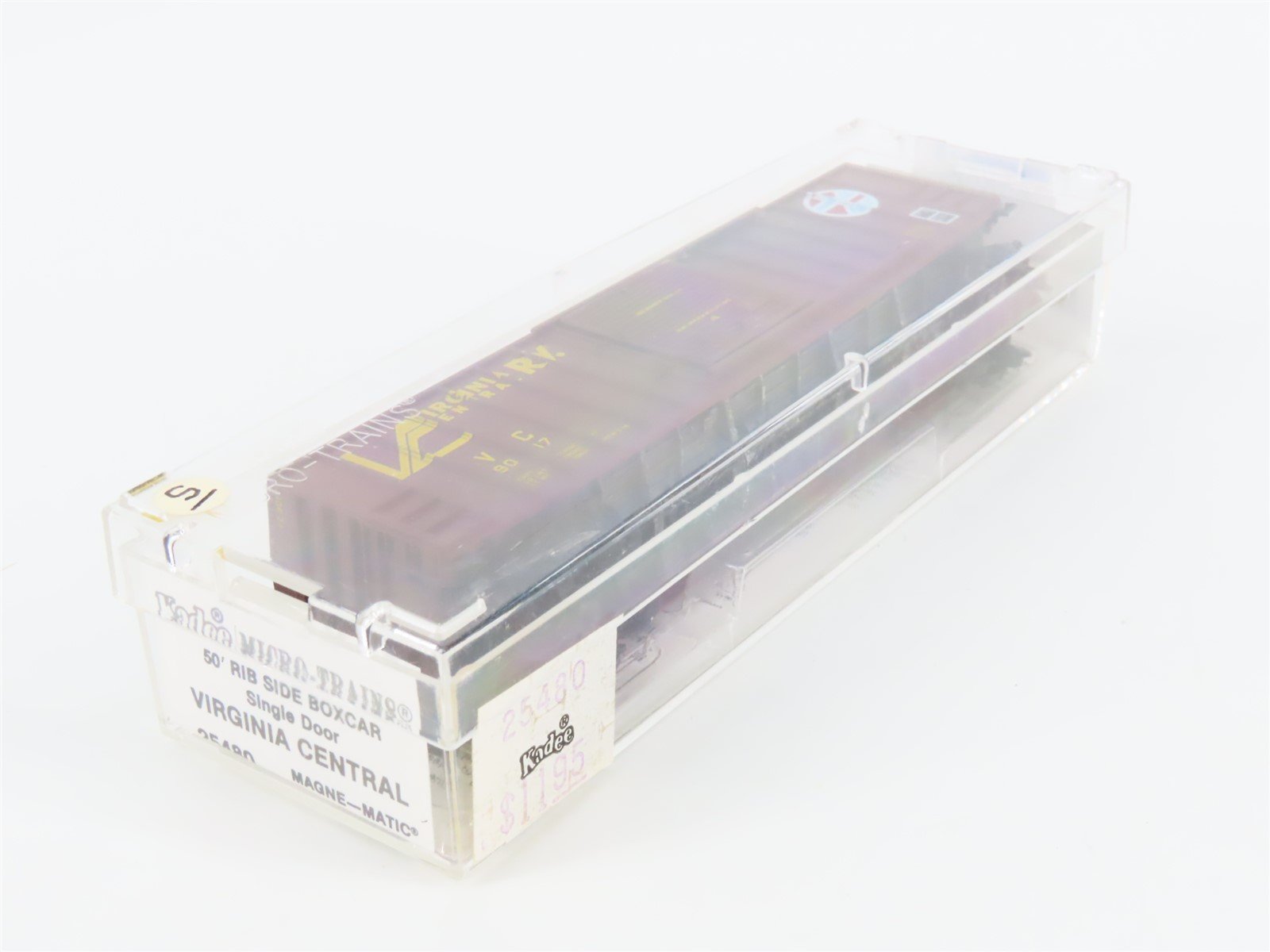 N Scale Kadee Micro-Trains MTL 25480 VC Virginia Central 50' Box Car #9017