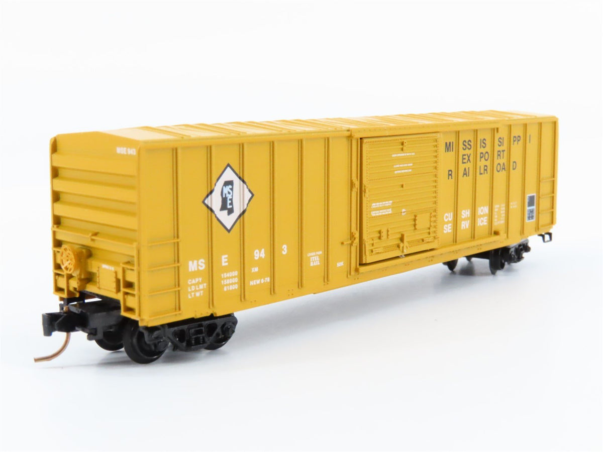 N Kadee Micro-Trains MTL 25460 MSE Mississippi Export Railroad 50&#39; Box Car #943