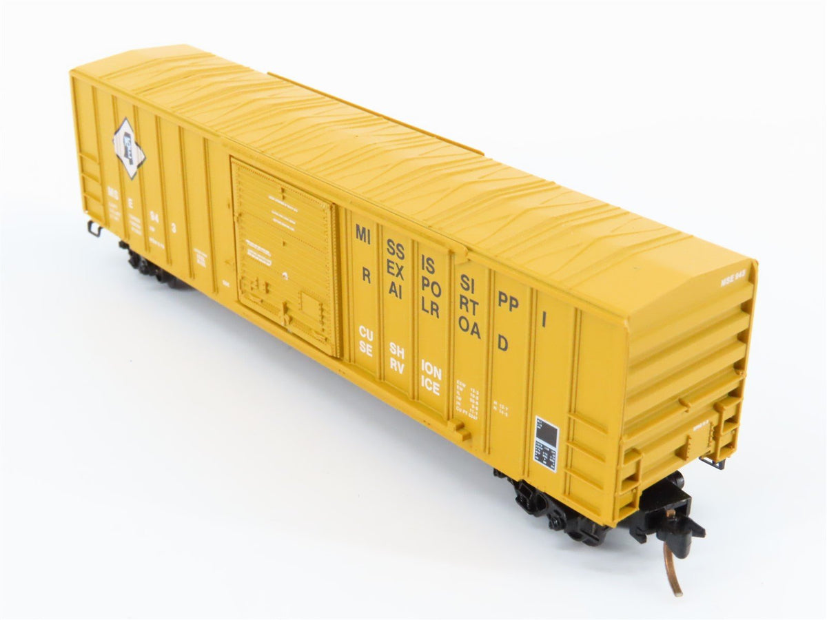 N Kadee Micro-Trains MTL 25460 MSE Mississippi Export Railroad 50&#39; Box Car #943