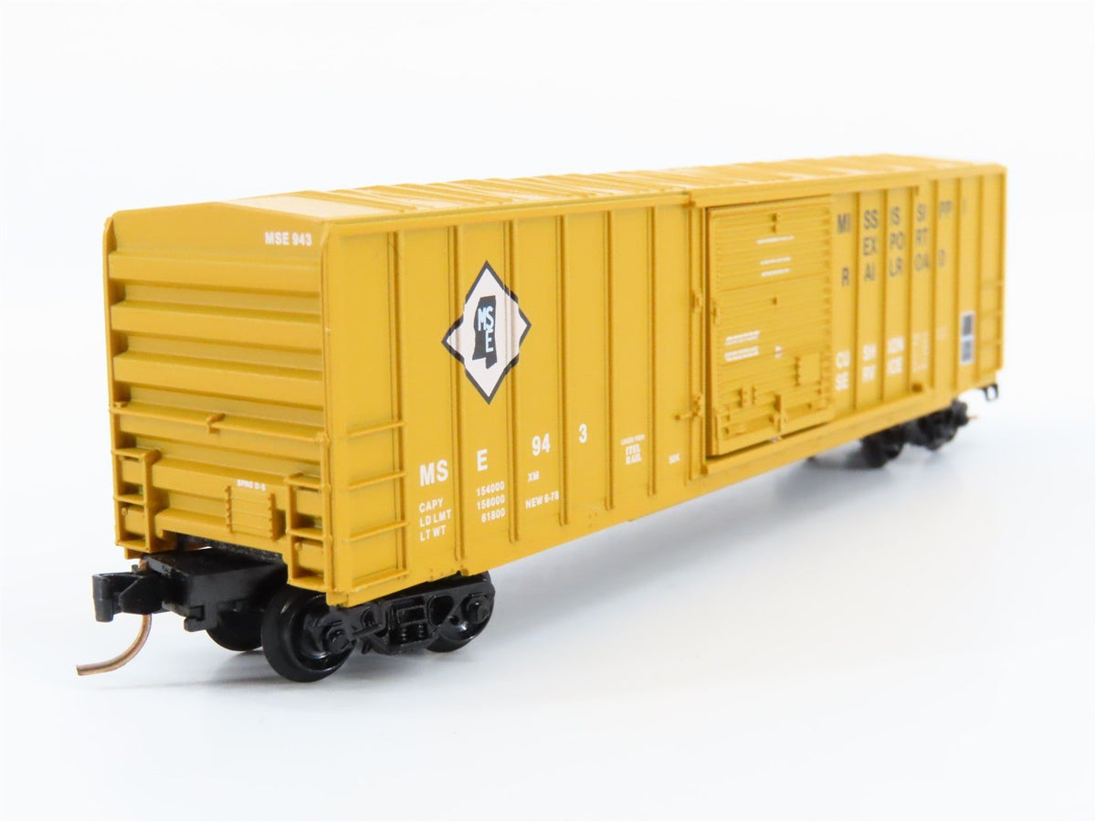 N Kadee Micro-Trains MTL 25460 MSE Mississippi Export Railroad 50&#39; Box Car #943