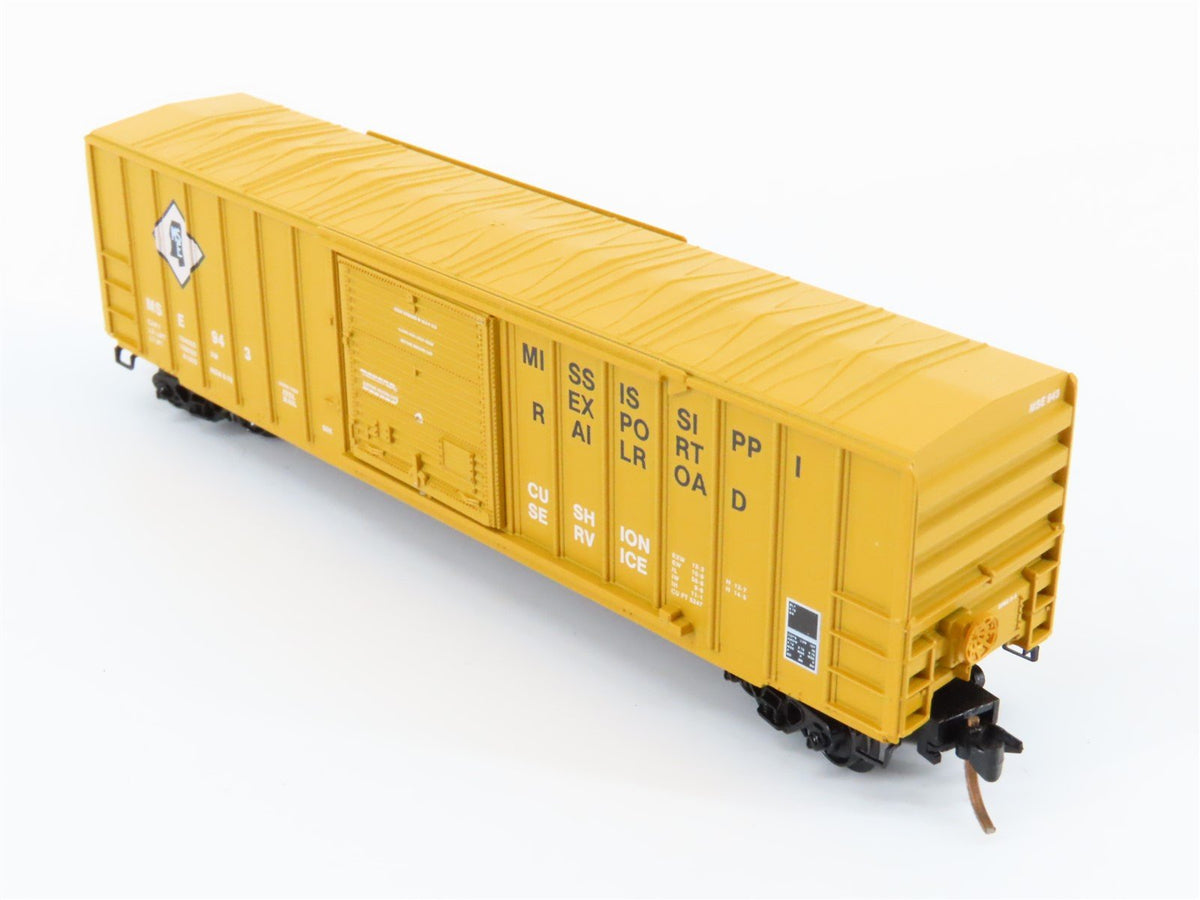 N Kadee Micro-Trains MTL 25460 MSE Mississippi Export Railroad 50&#39; Box Car #943