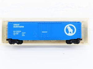 N Kadee Micro-Trains MTL 32020 GN Great Northern Big Sky Blue 50' Box Car #36800