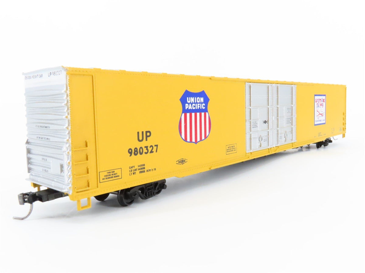 HO Scale Athearn UP Union Pacific 86&#39; Hi-Cube Auto-Parts Box Car #980327