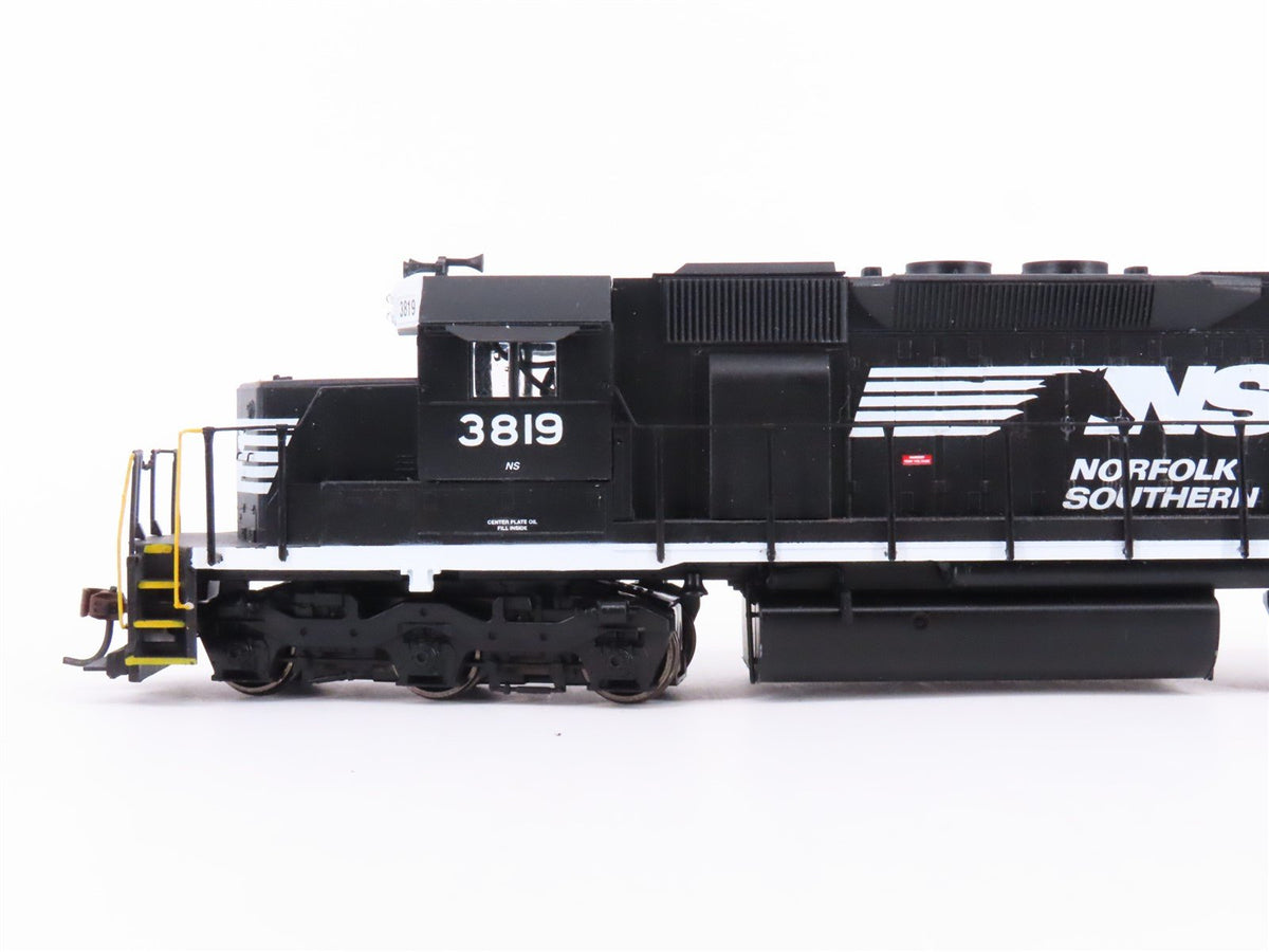 HO Athearn NS Norfolk Southern Pacific SD40-2 Diesel Loco #3819 w/ DCC - Custom