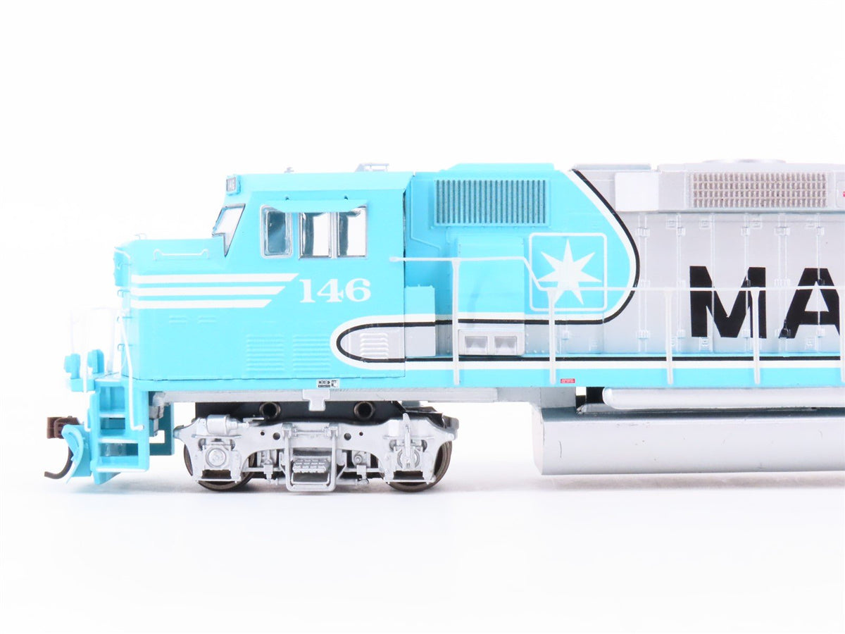 HO Scale Athearn ATH88845 Maesrk GP60M Diesel Locomotive #146 w/ DCC