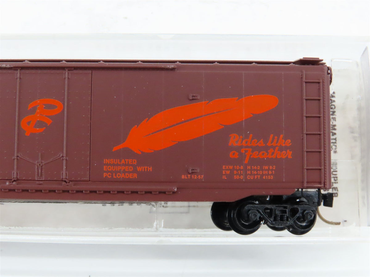 N Scale Kadee Micro-Trains MTL 32280 TS Tidewater Southern 50&#39; Box Car #610