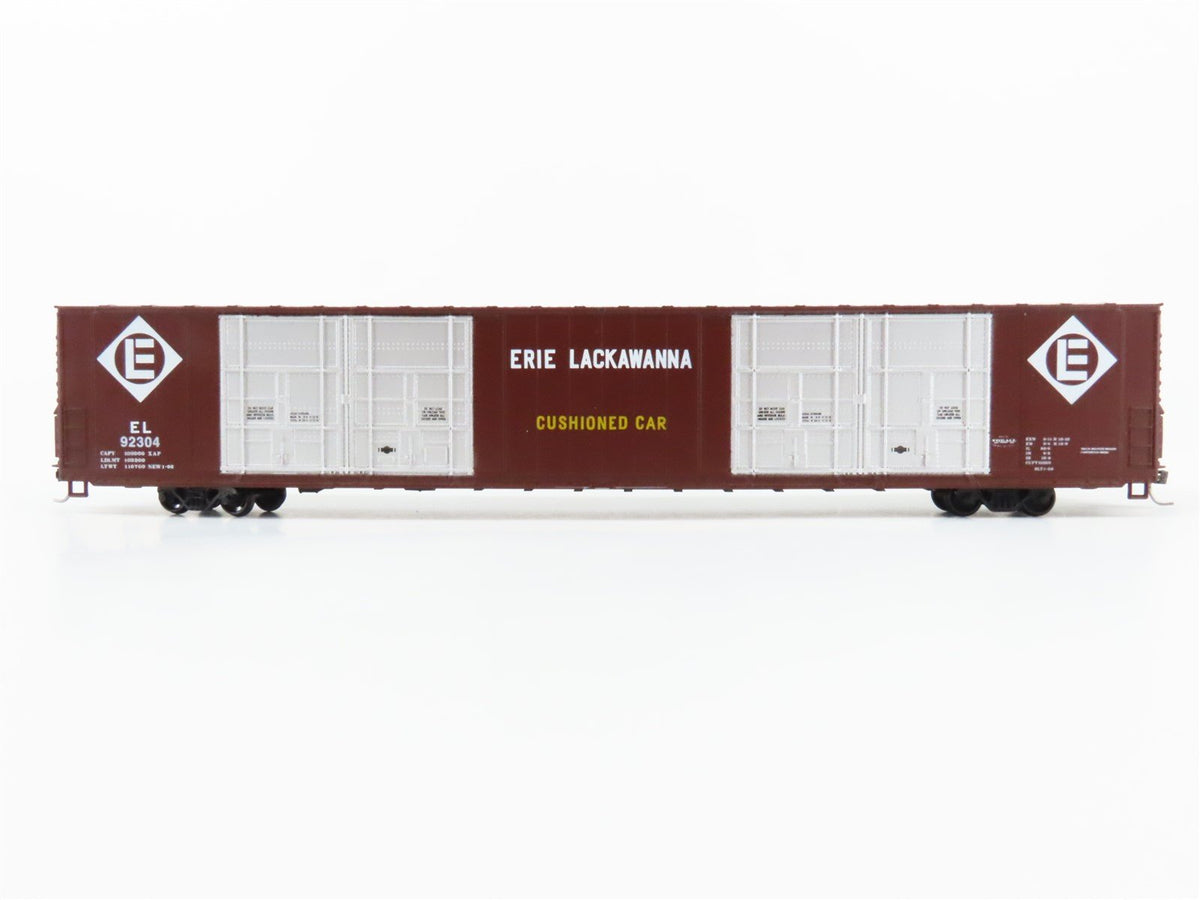 HO Scale Athearn EL Erie Lackawanna Thrall 86&#39; Hi-Cube / Auto Box Car #92304