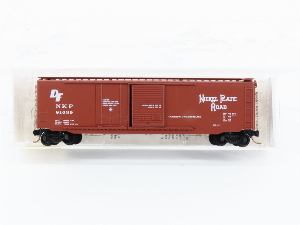 N Scale Kadee Micro-Trains MTL 33110 NKP Nickel Plate Road 50&#39; Box Car #81039