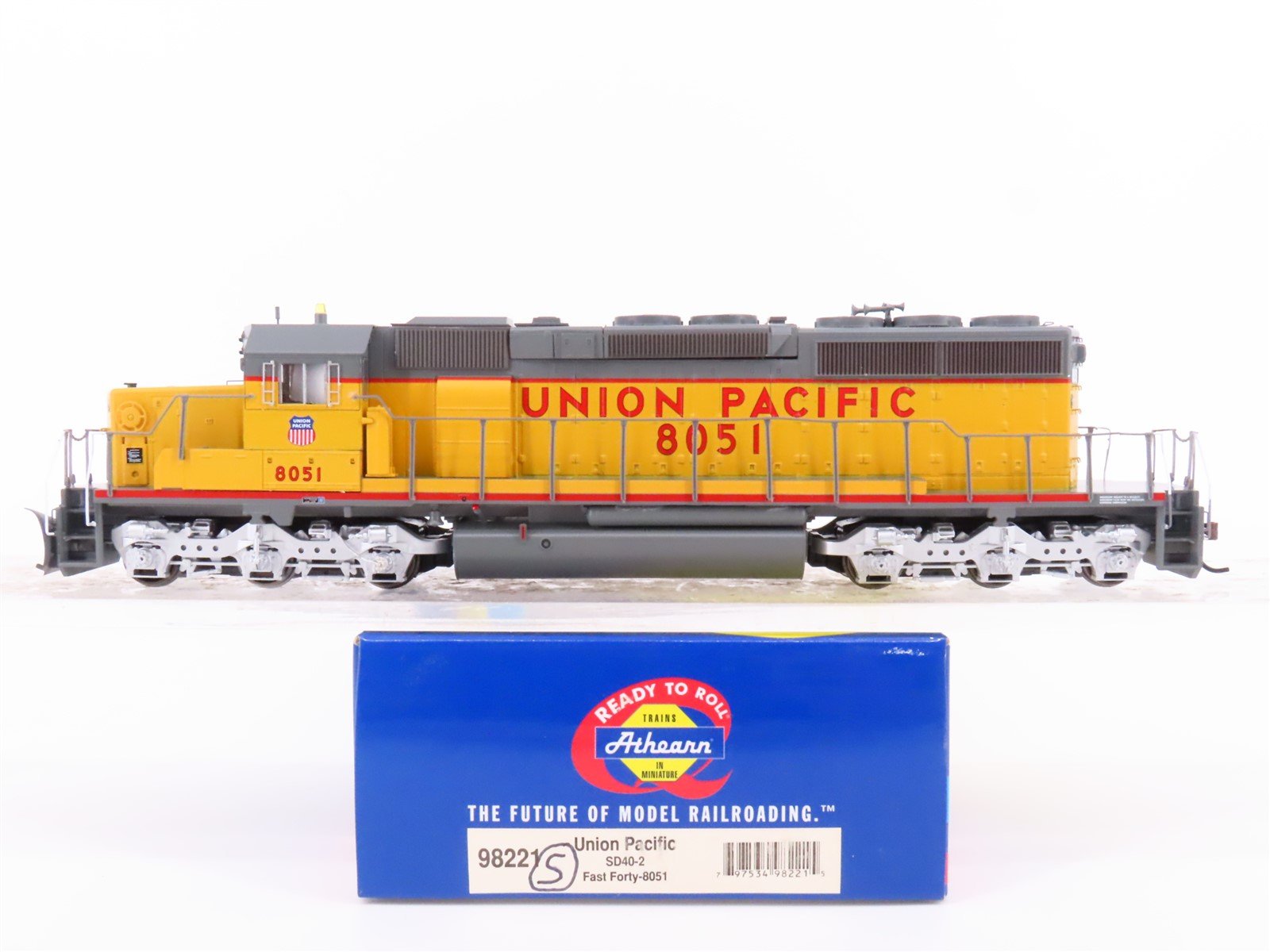 HO Scale Athearn 98221 UP Union Pacific SD40-2 Diesel Loco #8051 DCC ONLY