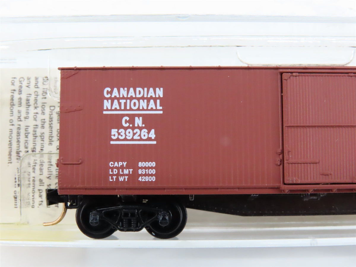 N Scale Kadee Micro-Trains MTL 39040 CN Canadian National 40&#39; Box Car #539264