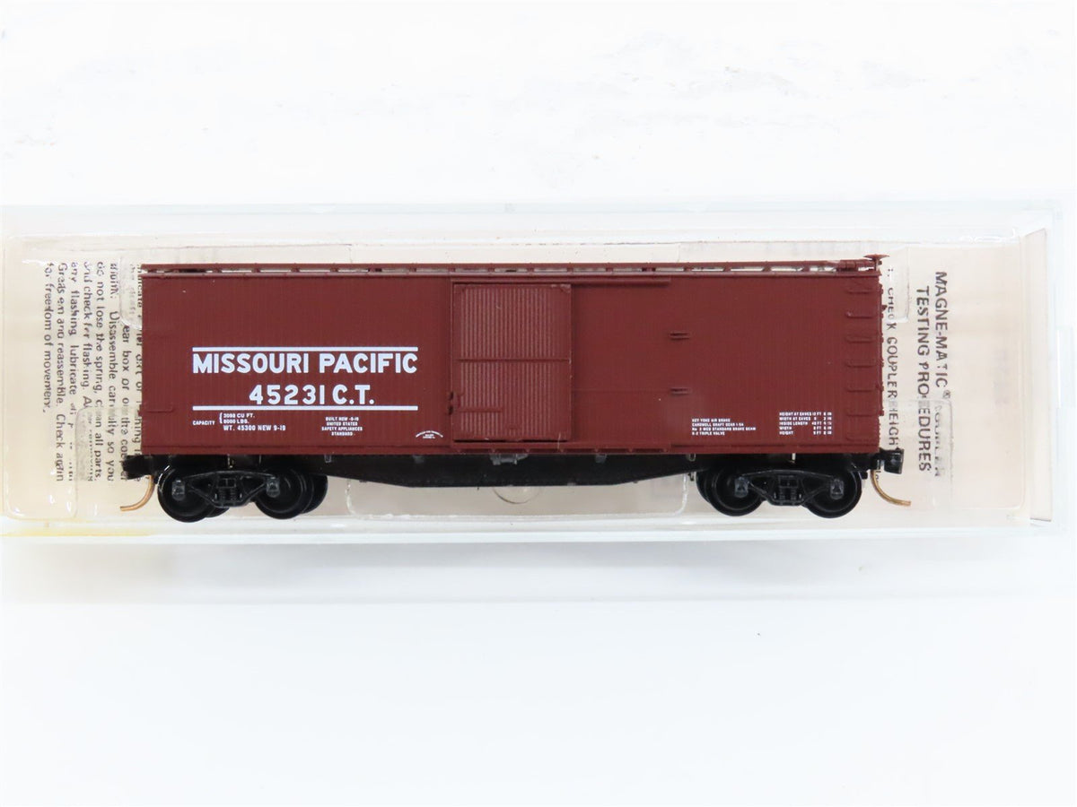 N Scale Kadee Micro-Trains MTL 39090 MP Missouri Pacific 40&#39; Box Car #45231CT