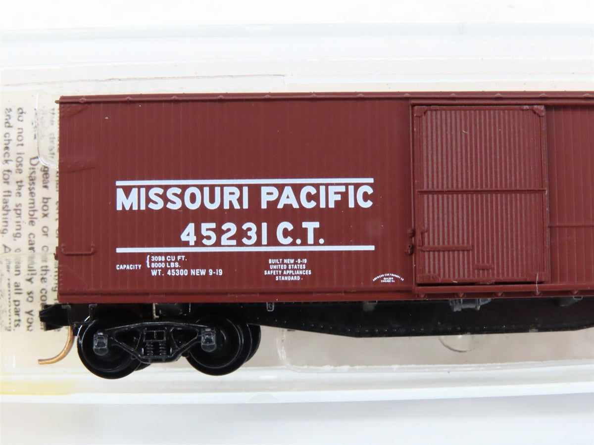 N Scale Kadee Micro-Trains MTL 39090 MP Missouri Pacific 40&#39; Box Car #45231CT