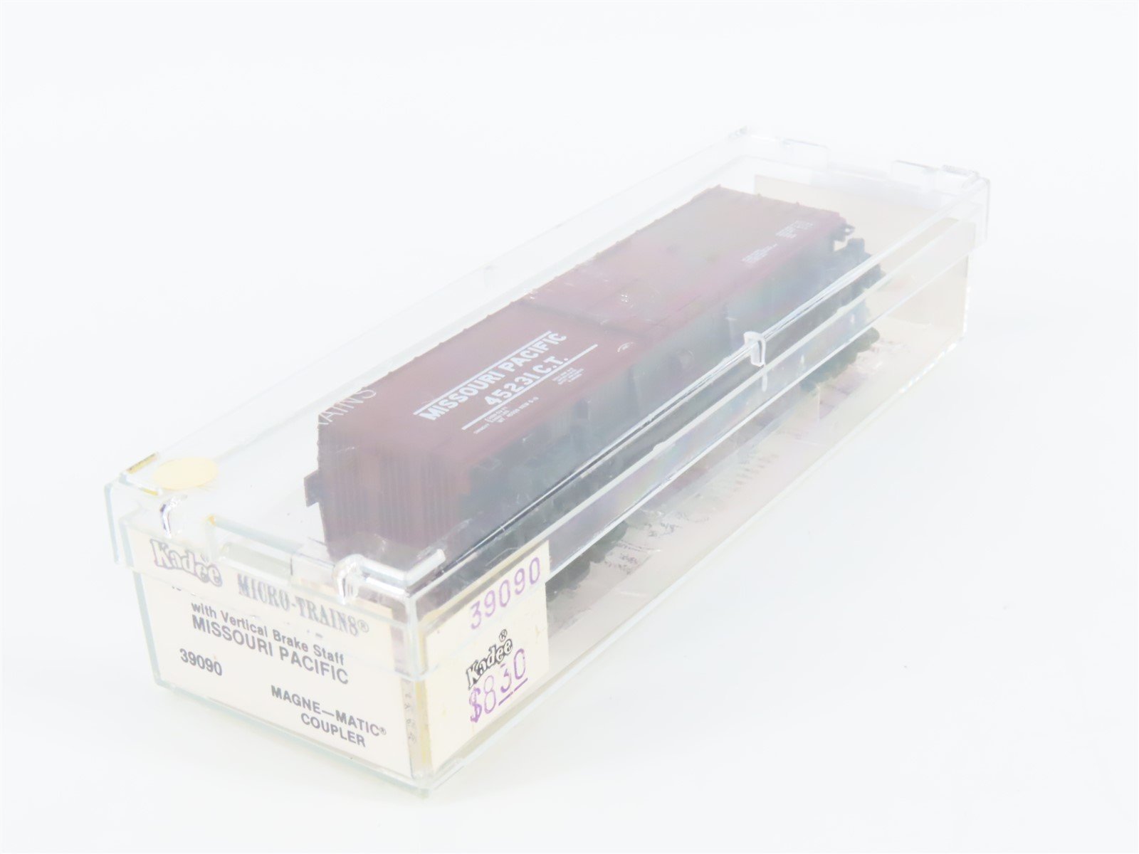 N Scale Kadee Micro-Trains MTL 39090 MP Missouri Pacific 40' Box Car #45231CT