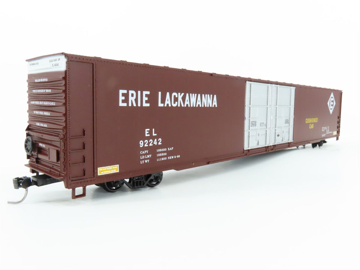 HO Scale Athearn EL Erie Lackawanna 86&#39; Hi-Cube / Auto Box Car #92242