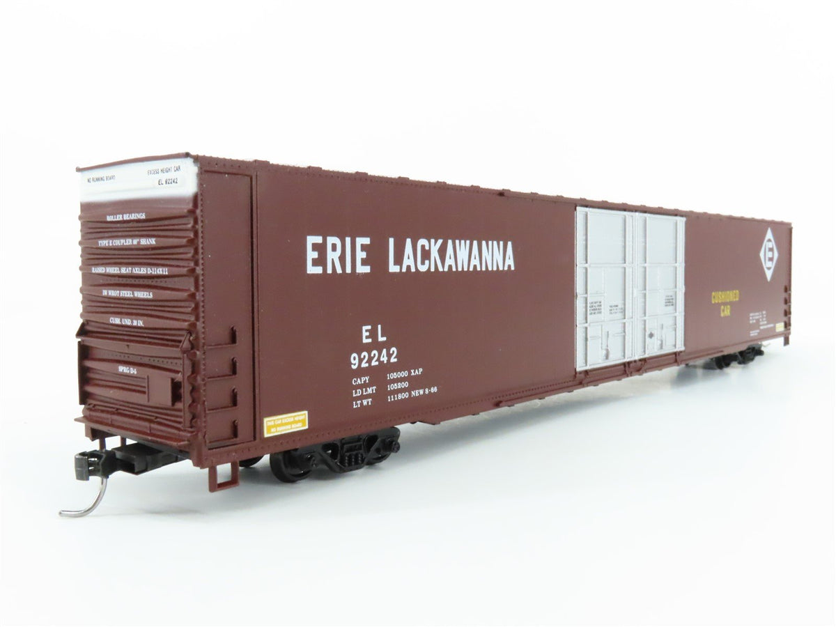 HO Scale Athearn EL Erie Lackawanna 86&#39; Hi-Cube / Auto Box Car #92242