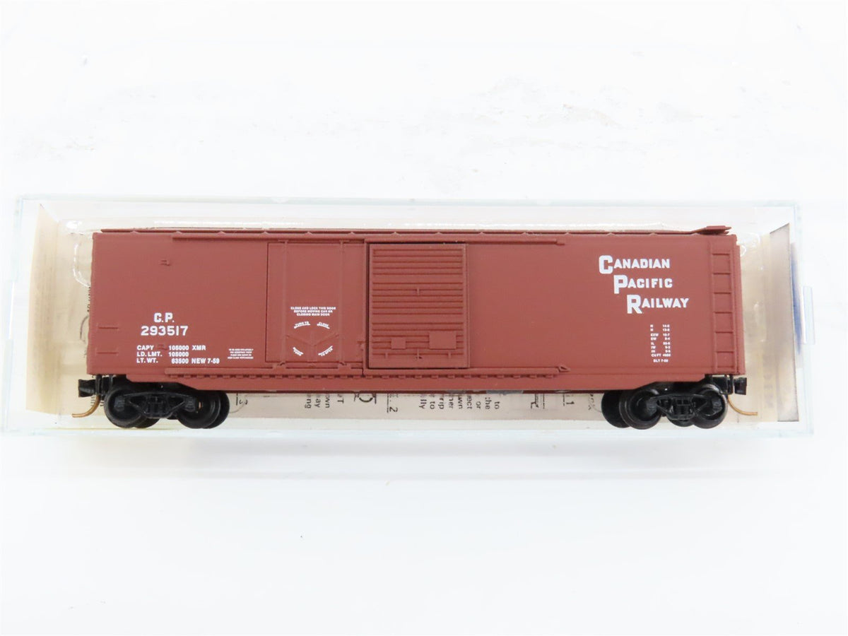 N Scale Kadee Micro-Trains MTL 33090 CP Canadian Pacific 50&#39; Box Car #293517