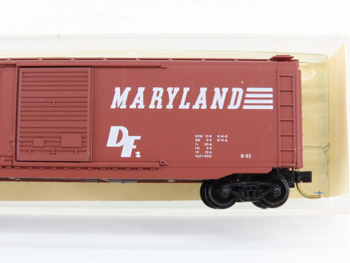 N Kadee Micro-Trains MTL 33451 WM Western Maryland 50&#39; Box Car #35001 Blue Label