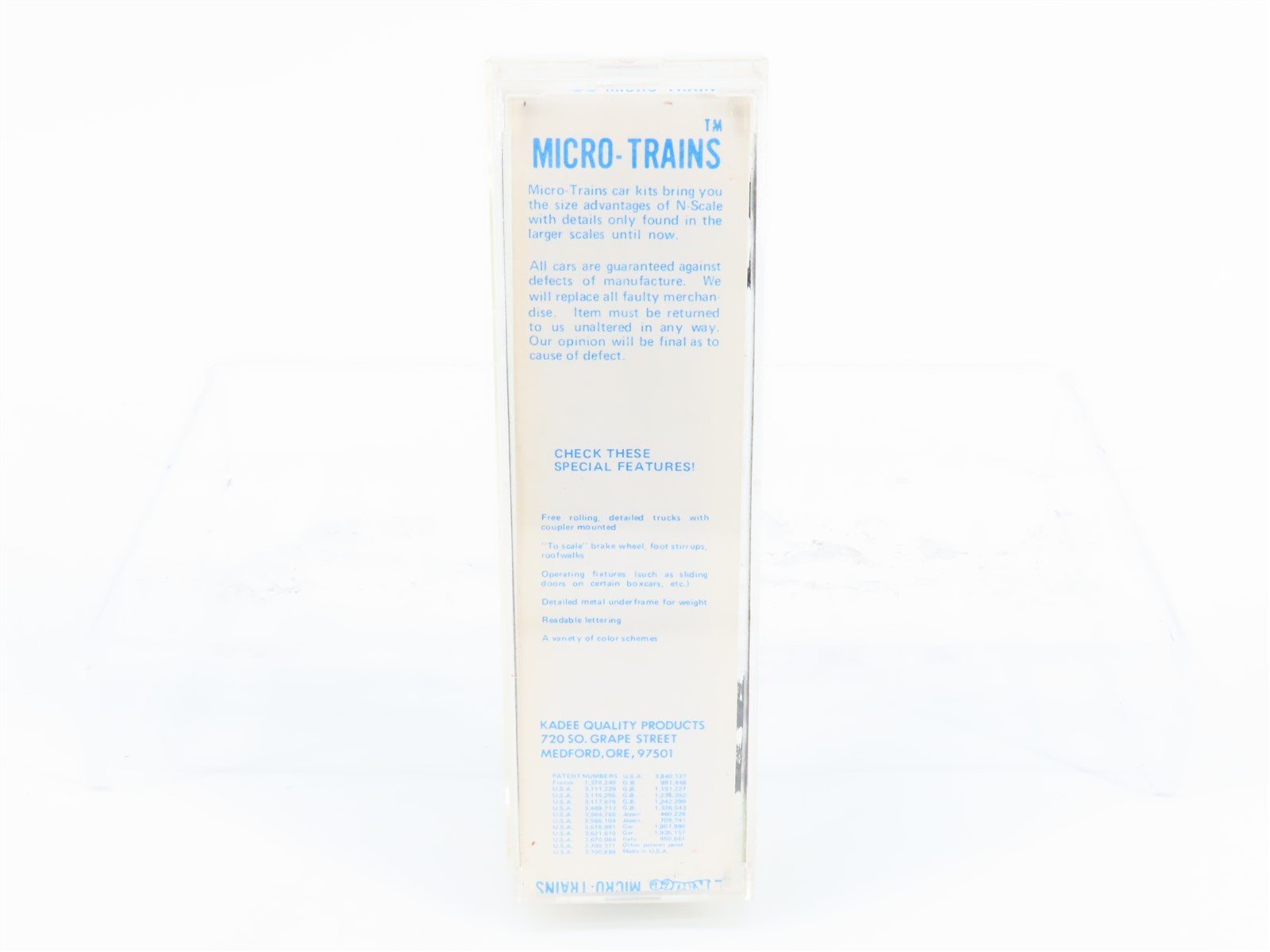 N Kadee Micro-Trains MTL 33451 WM Western Maryland 50' Box Car #35001 Blue Label