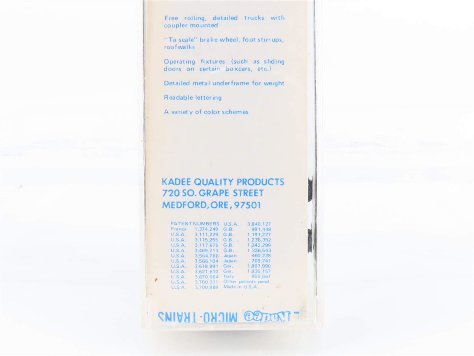 N Kadee Micro-Trains MTL 33451 WM Western Maryland 50' Box Car #35001 Blue Label