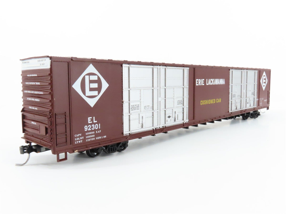 HO Scale Athearn EL Erie Lackawanna 86&#39; Hi-Cube / Auto Box Car #92301