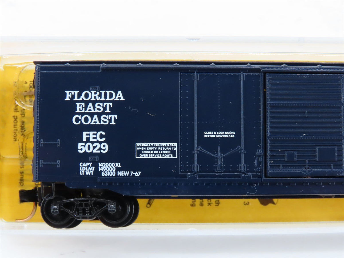 N Scale Kadee Micro-Trains MTL 33081 FEC Florida East Coast 50&#39; Box Car #5029