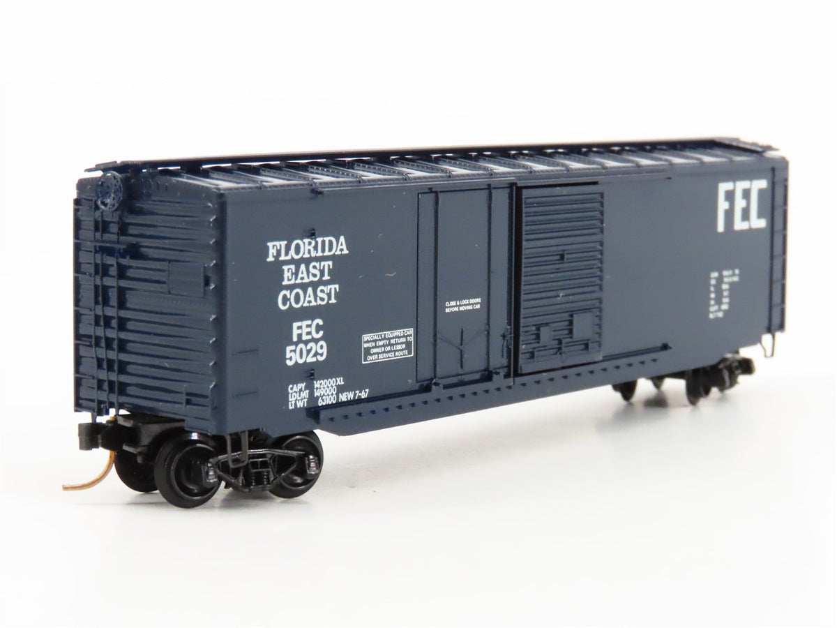 N Scale Kadee Micro-Trains MTL 33081 FEC Florida East Coast 50&#39; Box Car #5029