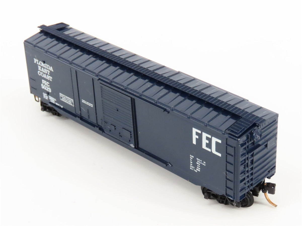 N Scale Kadee Micro-Trains MTL 33081 FEC Florida East Coast 50&#39; Box Car #5029