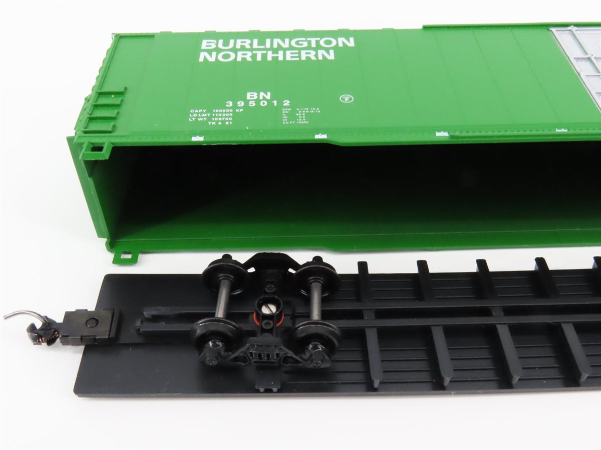 HO Scale Athearn BN Burlington Northern 86&#39; Hi-Cube / Auto Box Car #395012