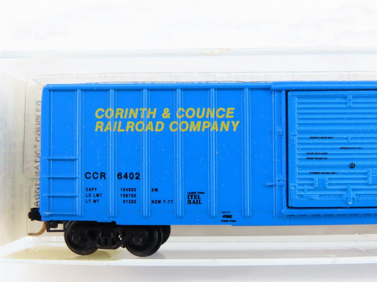 N Scale Kadee Micro-Trains MTL 25140 CCR Corinth &amp; Counce 50&#39; Box Car #6402