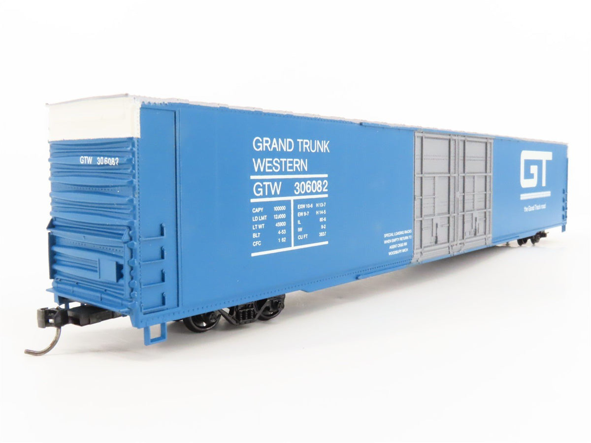 HO Scale Athearn GTW Grand Trunk Western 86&#39; Hi-Cube / Auto Box Car #306082