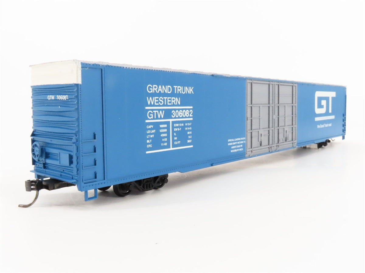 HO Scale Athearn GTW Grand Trunk Western 86&#39; Hi-Cube / Auto Box Car #306082