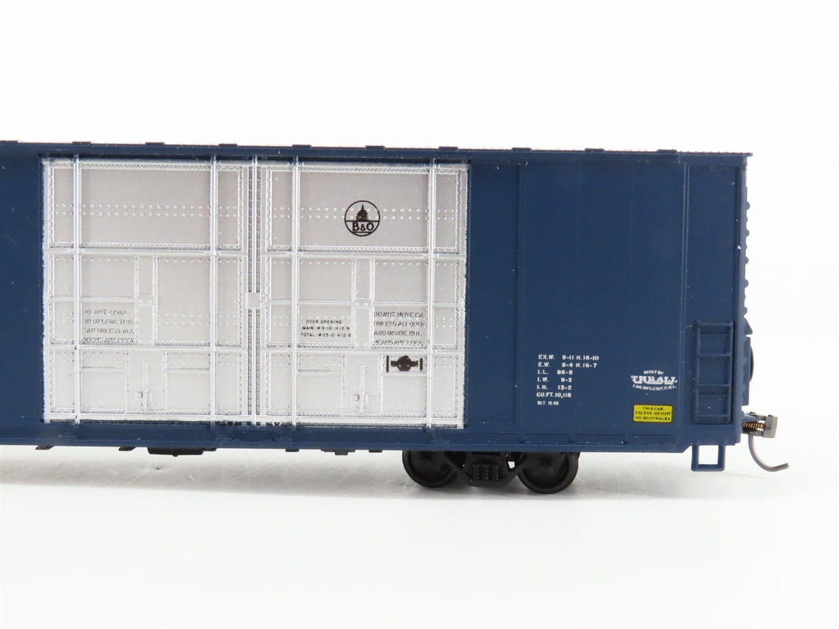 HO Scale Athearn B&amp;O Baltimore &amp; Ohio Thrall 86&#39; Hi-Cube / Auto Box Car #493024