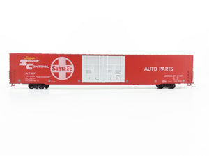 HO Scale Athearn ATSF Santa Fe Thrall 86' Hi-Cube Auto-Parts Box Car #36950