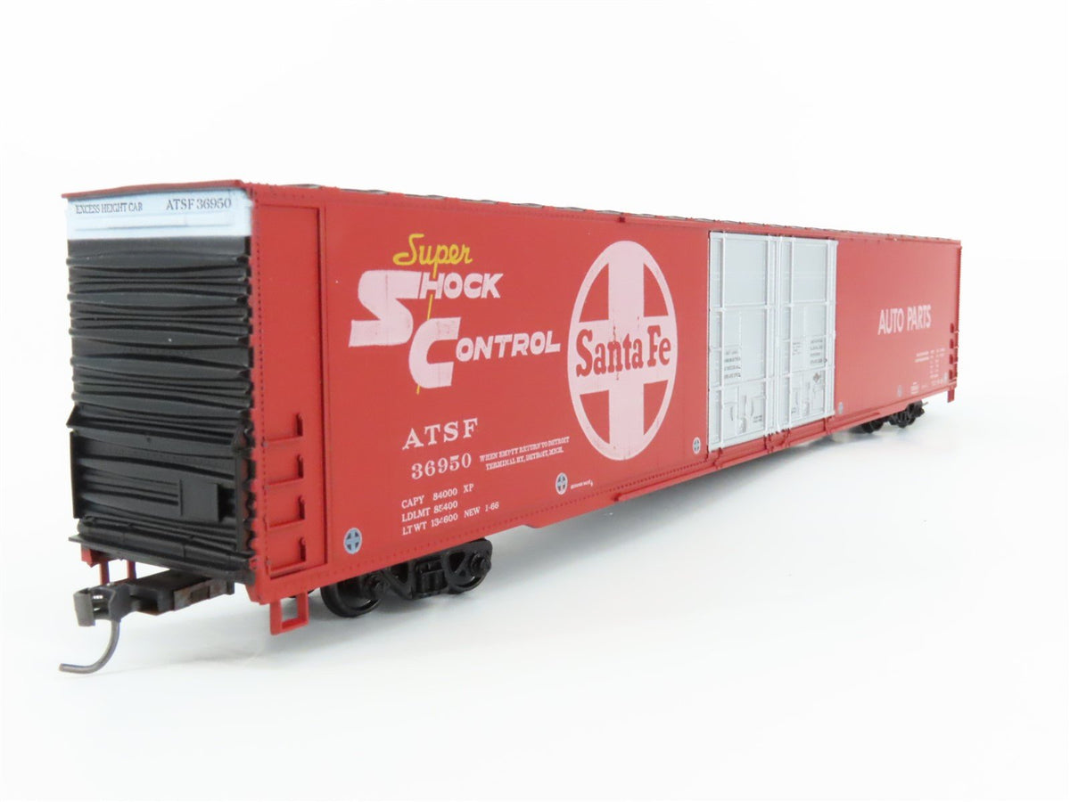 HO Scale Athearn ATSF Santa Fe Thrall 86&#39; Hi-Cube Auto-Parts Box Car #36950