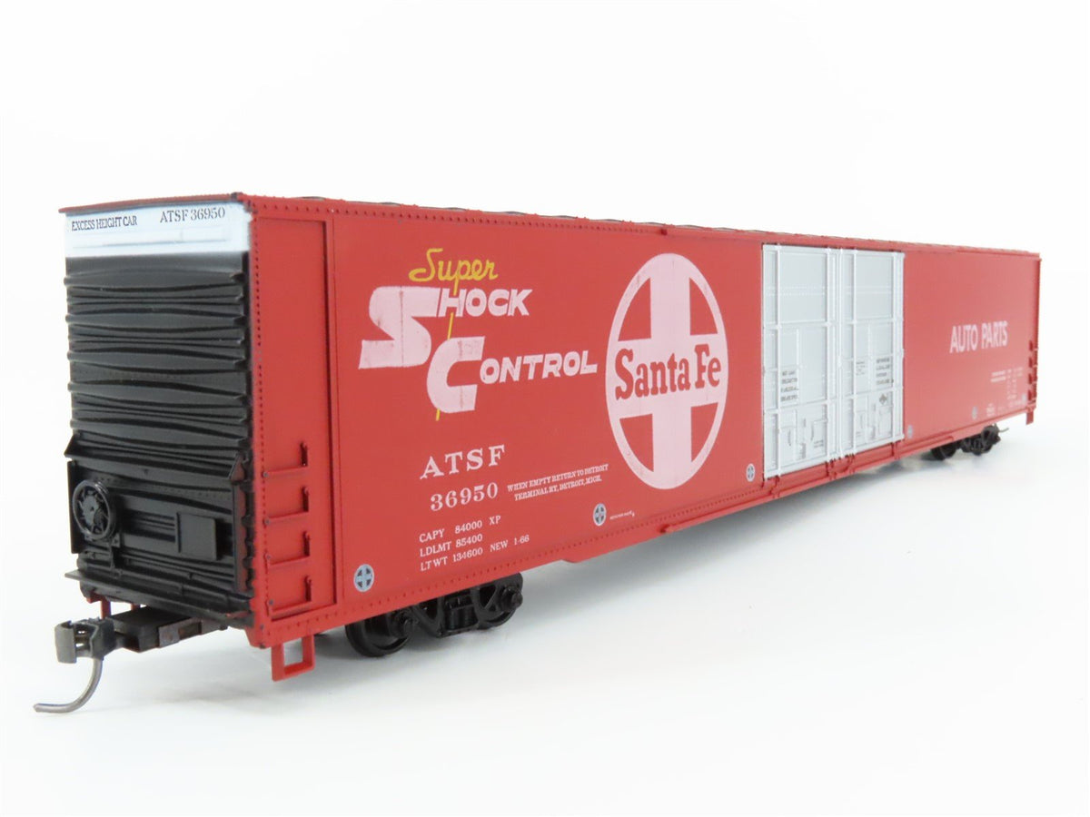 HO Scale Athearn ATSF Santa Fe Thrall 86&#39; Hi-Cube Auto-Parts Box Car #36950