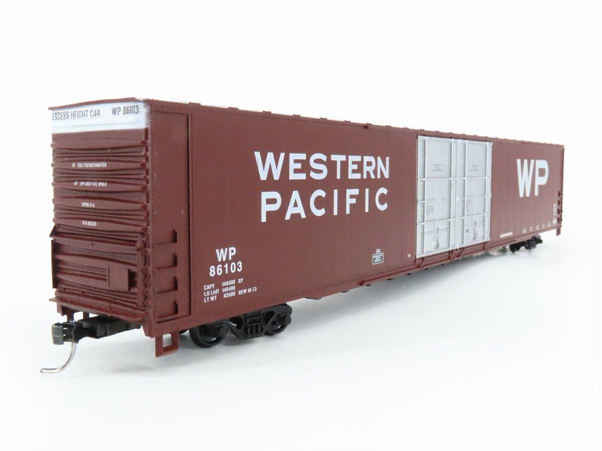 HO Scale Athearn WP Western Pacific 86&#39; Hi-Cube / Auto Box Car #86103