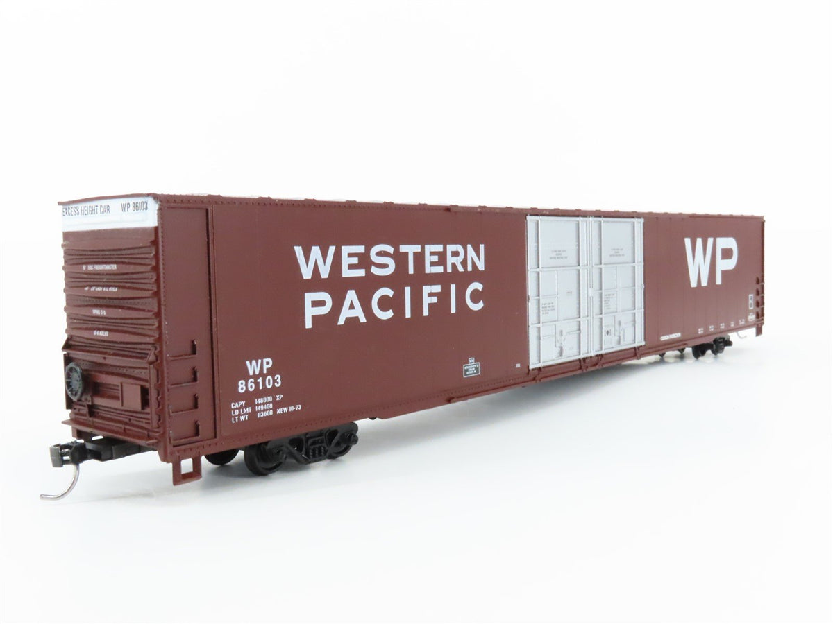 HO Scale Athearn WP Western Pacific 86&#39; Hi-Cube / Auto Box Car #86103