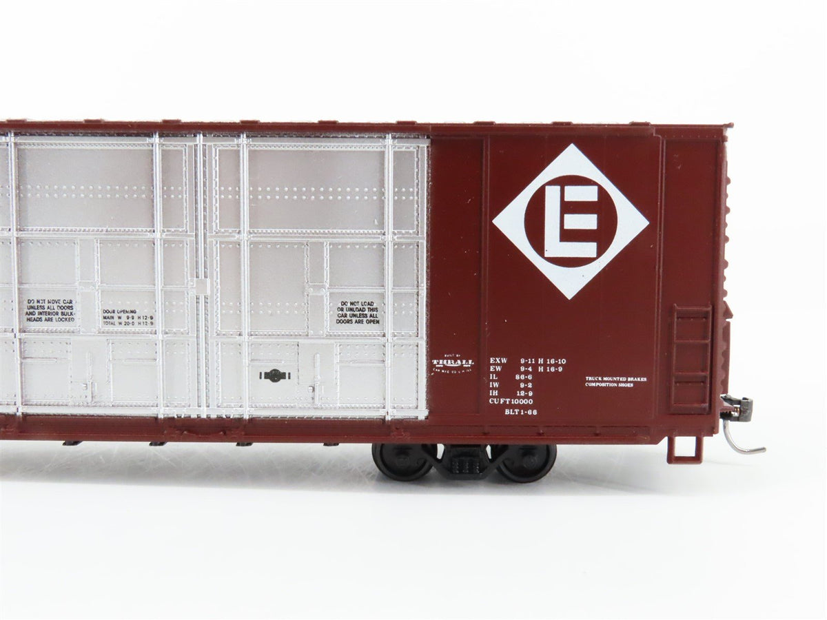 HO Scale Athearn EL Erie Lackawanna Thrall 86&#39; Hi-Cube / Auto Box Car #92308