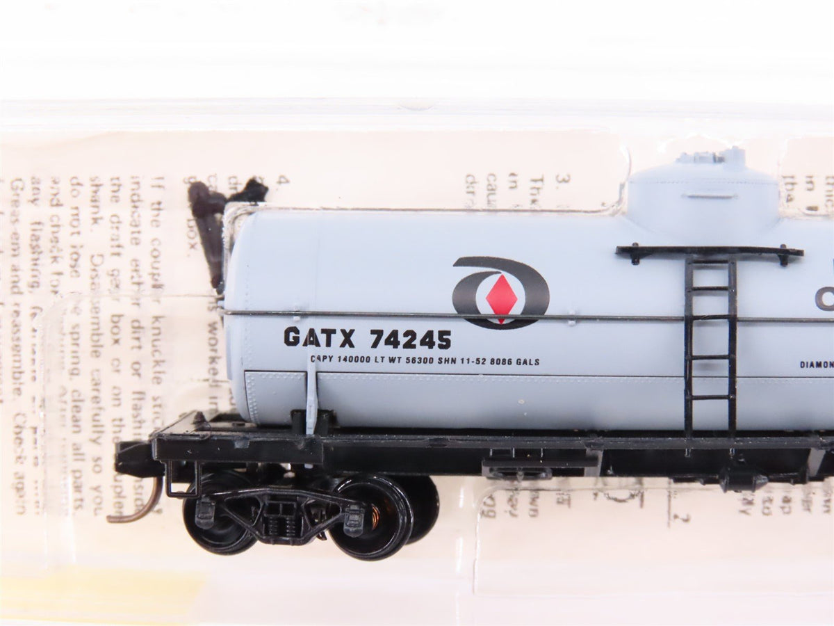 N Scale Kadee Micro-Trains MTL 65190 GATX Diamond Chemicals 39&#39; Tank Car #74245