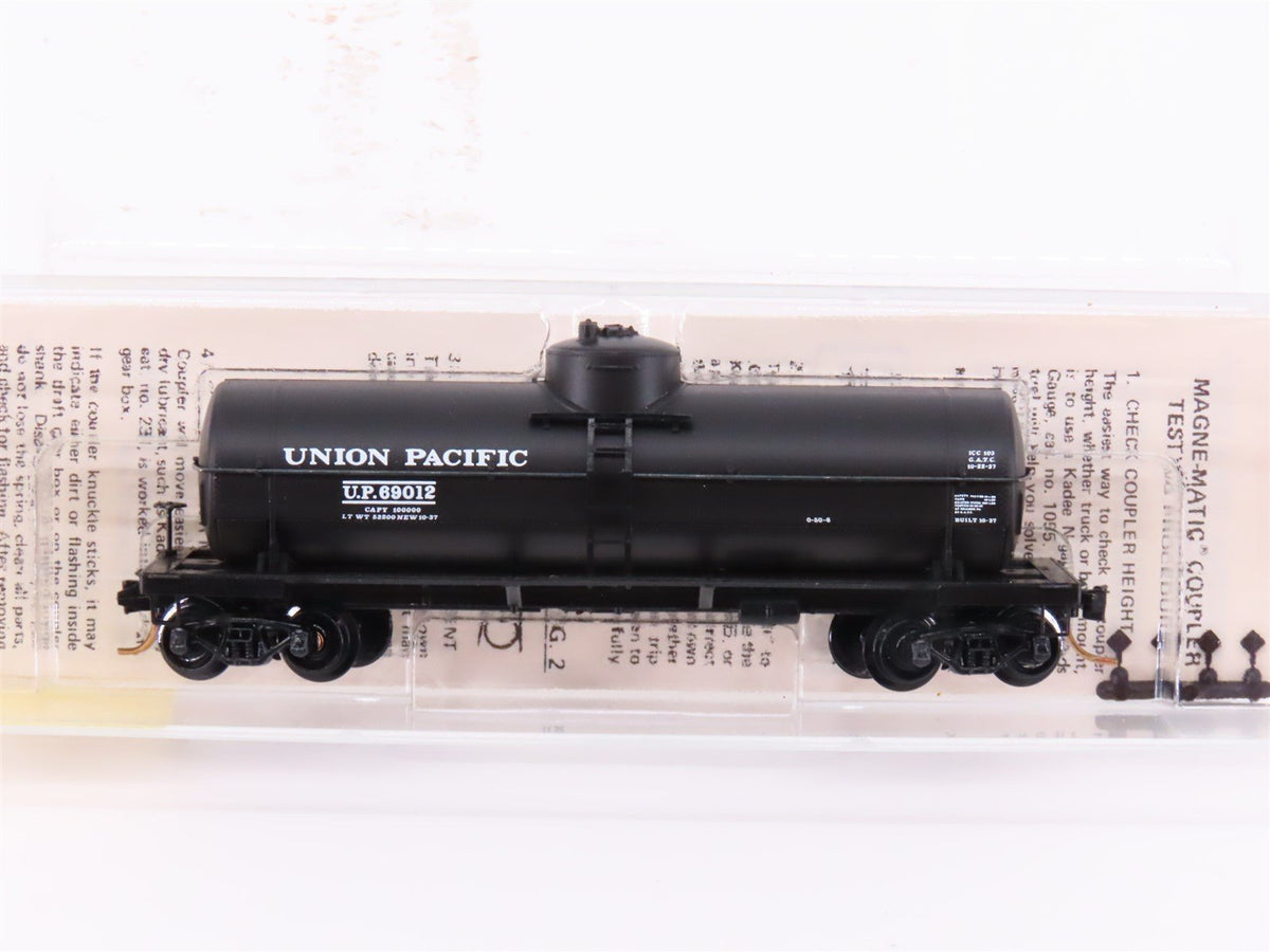 N Kadee Micro-Trains MTL 65180 UP Union Pacific 39&#39; Single Dome Tank Car #69012