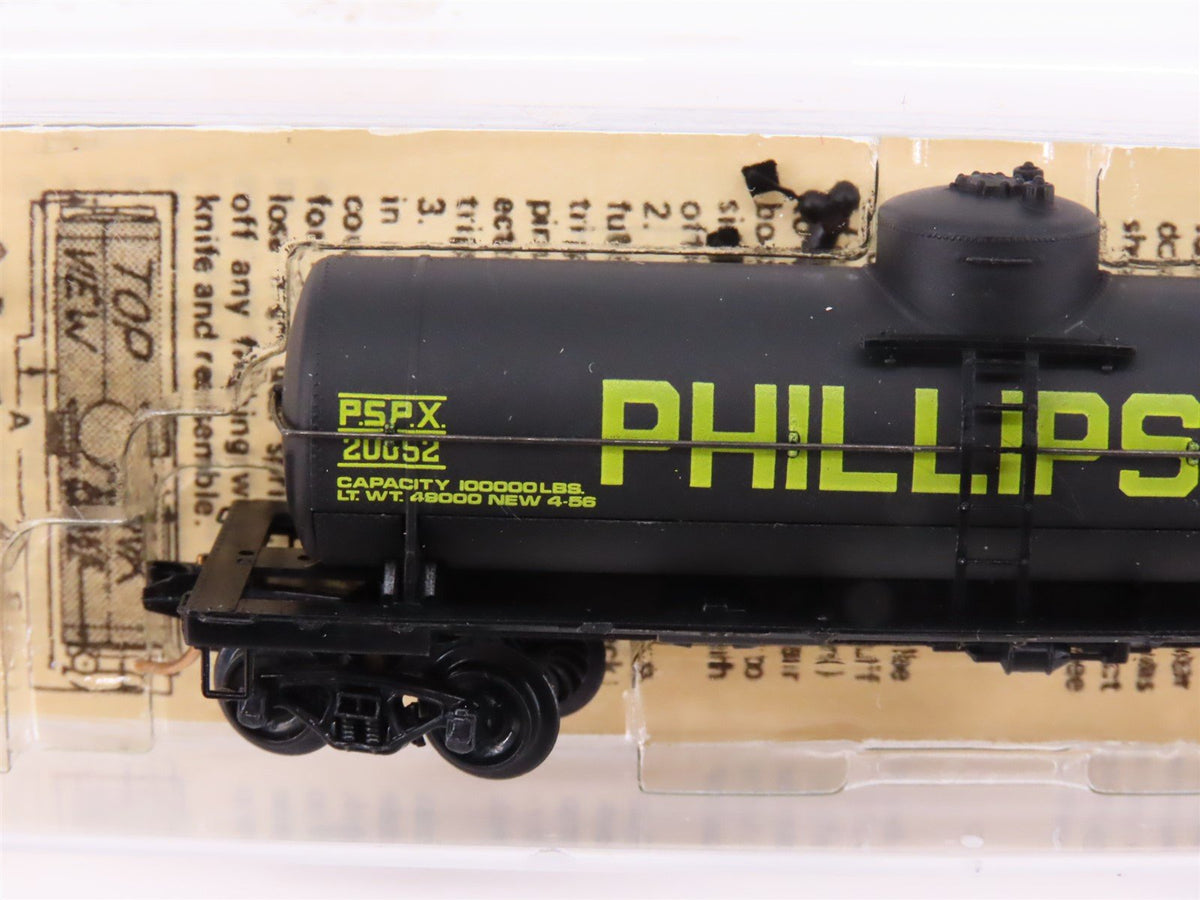 N Kadee Micro-Trains MTL 65130 PSPX Phillips-66 39&#39; Single Dome Tank Car #20052